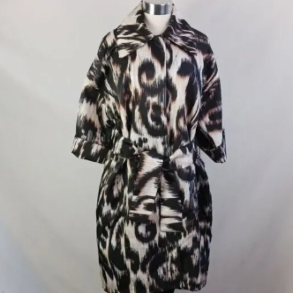 Rinascimento NWT Open Front Animal Print Jacket.